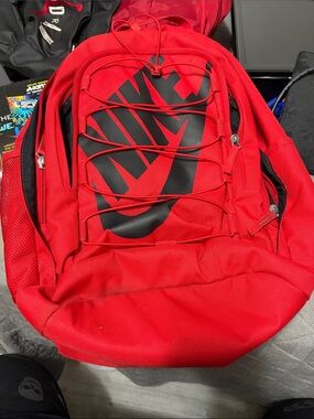 Nike | Bags | Red And Black Nike Back Pack | Poshmark